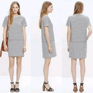 Madewell dockside striped t-shirt dress